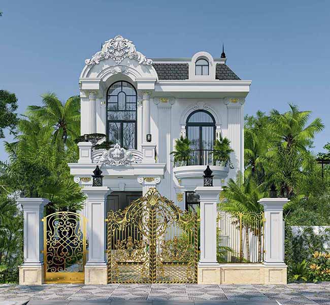 Nội, Ngoại thất nhà tân cổ điển  A.Phú ,Củ Chi